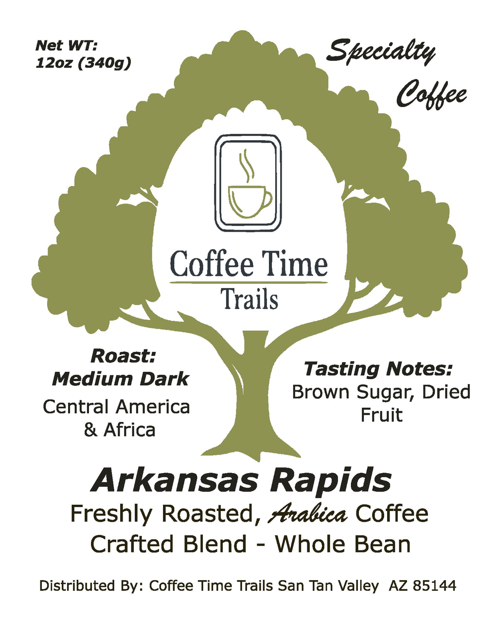 Arkansas Rapids - Blended, Specialty Coffee