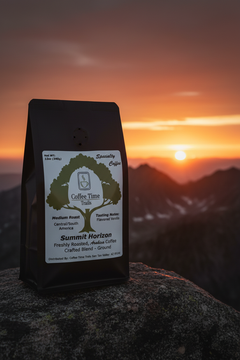 Summit Horizon - Correct Label Atmospheric Sunrise